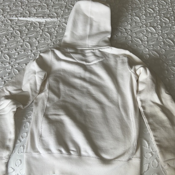 Nike White Hooded Zip Up Jacket - Picture 6 of 8